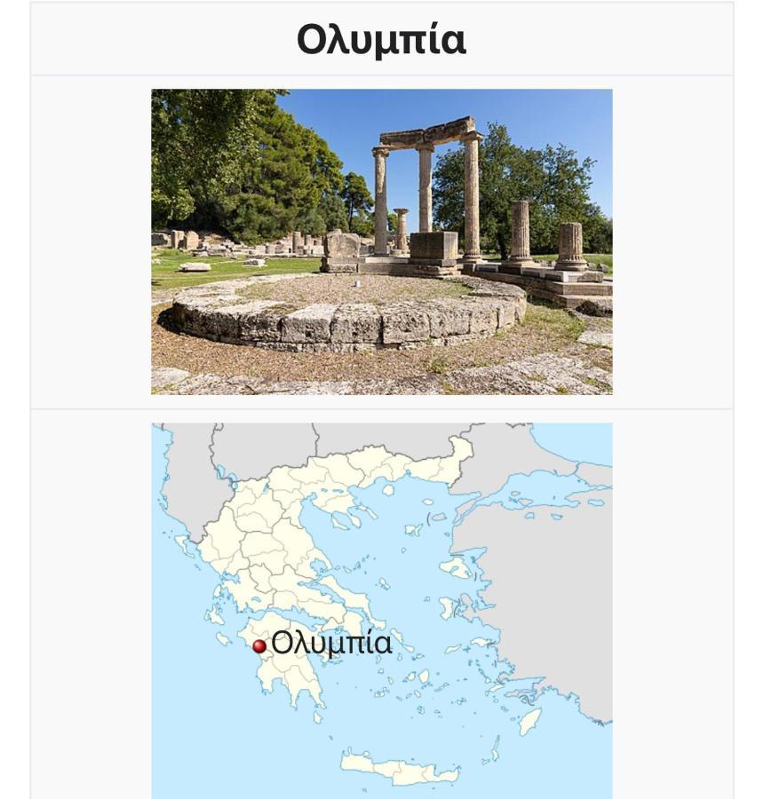 Villa Olympia Скафидия Экстерьер фото